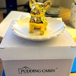 Bulldog Jewelry dish